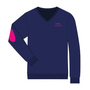 PULL VOLTAIRE FILLE COLL PTL
