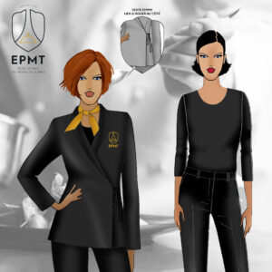 NEW PACK FILLE EPMT avec 1 pantalon et 2 tops Soisic