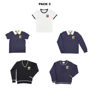 PACK 2 PRM ST GREGOIRE (1 polo MC, 1 polo ML, 1 pull, 1 sweat et 1 tee-shirt)