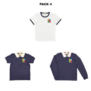 PACK 4 PRM ST GREGOIRE (2 polos manches courtes, 2 polos manches longues, 1 tee-shirt)