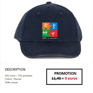 CASQUETTE MIXTE PRM GRE