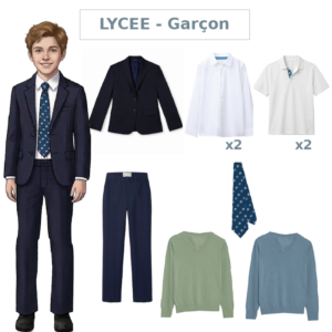 PACK LYCEE GARÇON SJP