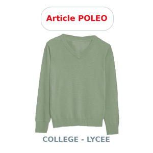 PULL POLEO MIXTE ÉTÉ VERT SJP