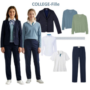 PACK COLLEGE FILLE SJP