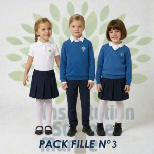 PACK 3 FILLE ISM PRIMAIRE