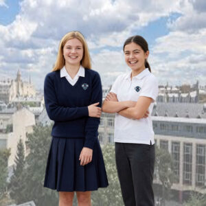 PACK COLLÈGE FILLE LUBECK (1 polo, 1 pull et 1 cardigan)