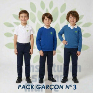 PACK 3 GARÇON ISM PRIMAIRE